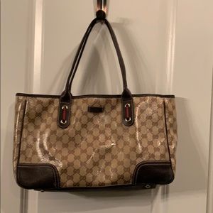 💯 Authentic Gucci Ophidia GG medium tote